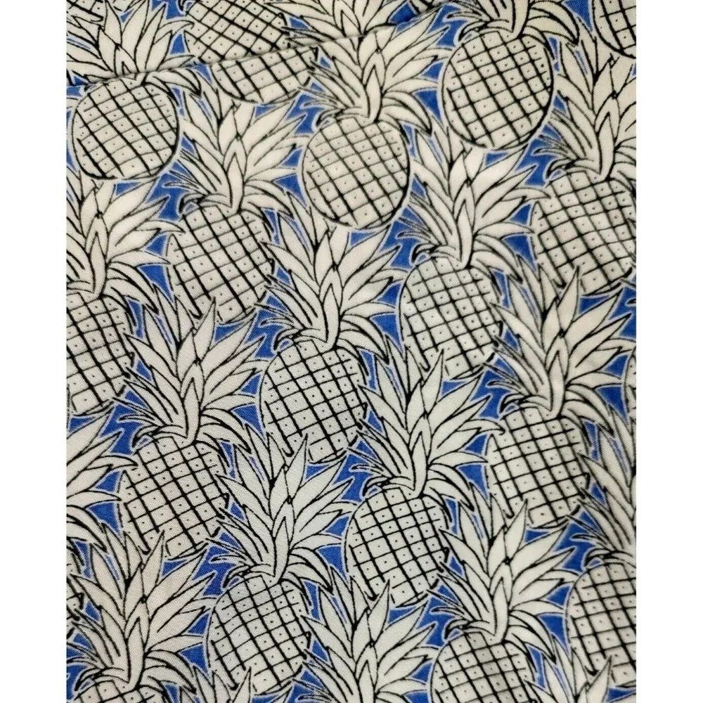 Anthropologie Maeve Shorts 10 Ruffle Pinapple High Rise Tropical Summer Vacay - Picture 5 of 10